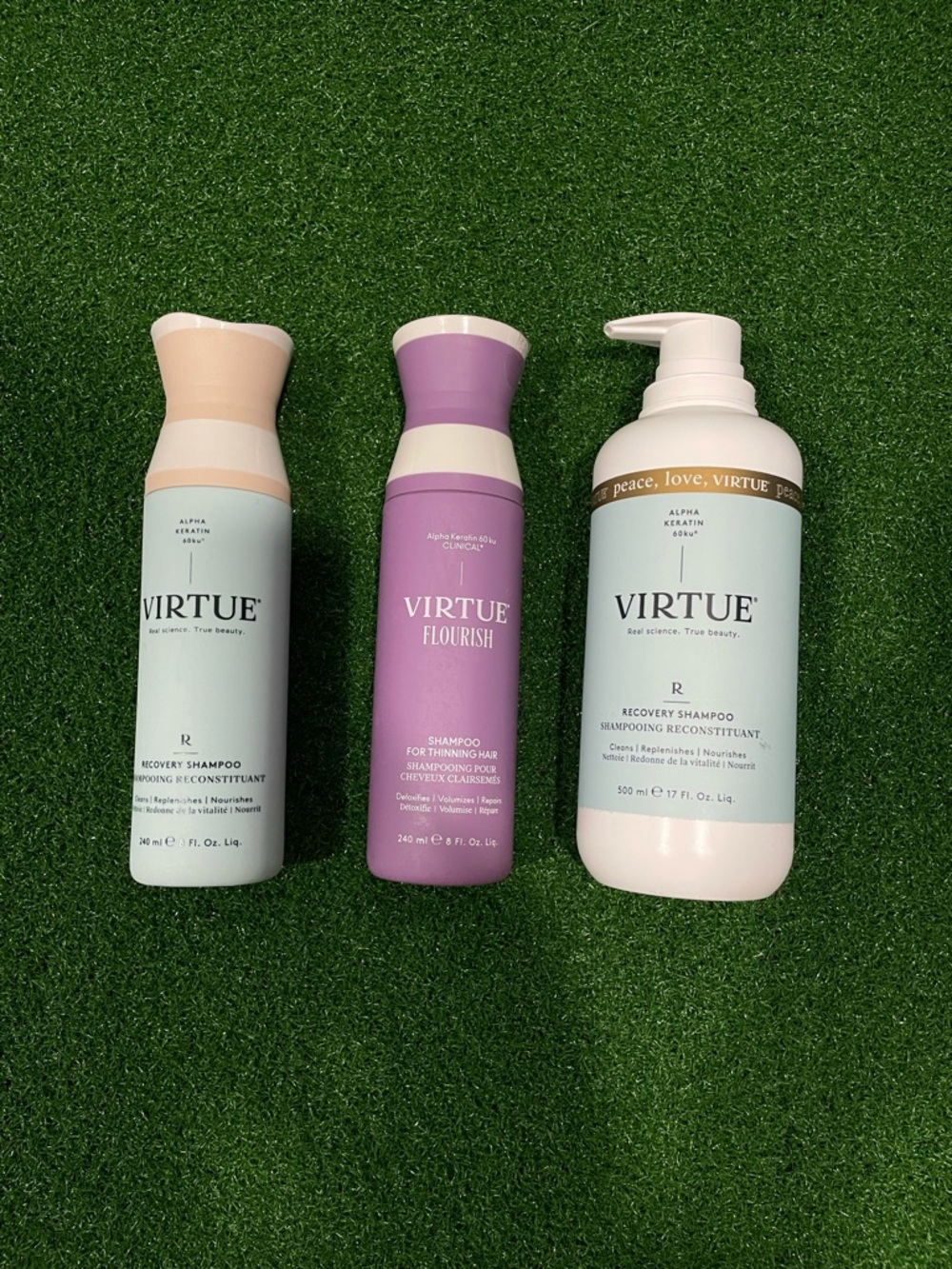 Virtue Recovery & Flourish Trio - Pastel Mint & Lavender